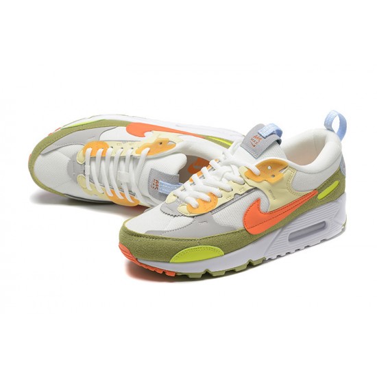 Herre Air Max 90 Futura Grønn Oransje Joggesko