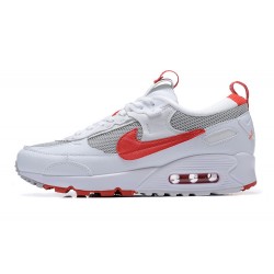 Herre Air Max 90 Futura Hvit Red FD9865-100 Joggesko