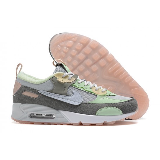 Dame/Herre Air Max 90 Futura Grå Grønn DM9922-001 Joggesko