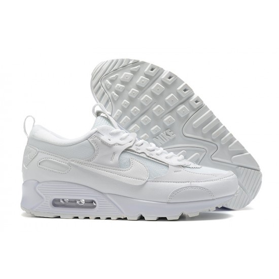 Dame/Herre Air Max 90 Futura Triple Hvit DM9922-101 Joggesko