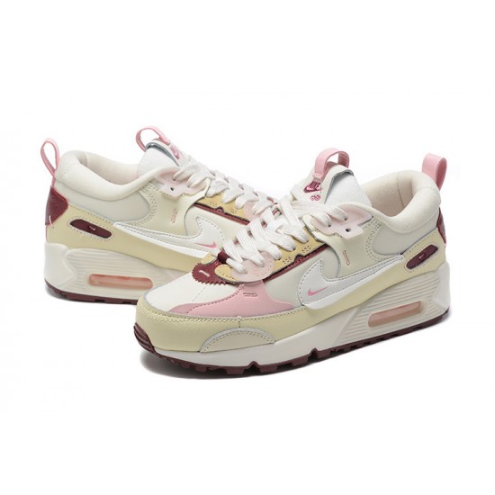 Dame Air Max 90 Futura Beige Rosa Joggesko