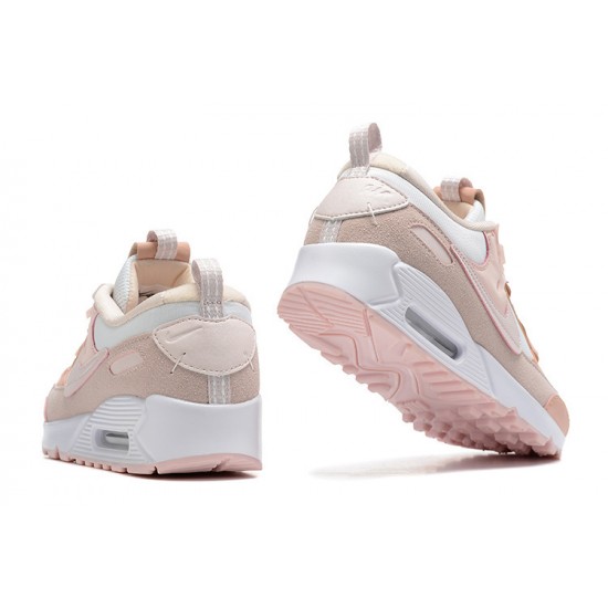 Dame Air Max 90 Futura Rosa Hvit DM9922-104 Joggesko