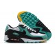 Herre Air Max 90 Svart Grønn DM0029-004 Joggesko