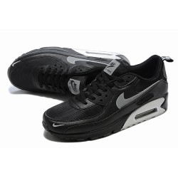 Herre Air Max 90 Svart Grå DH4619-100 Joggesko