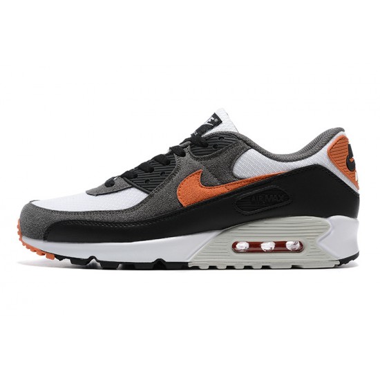 Herre Air Max 90 Svart Oransje DM0029-101 Joggesko