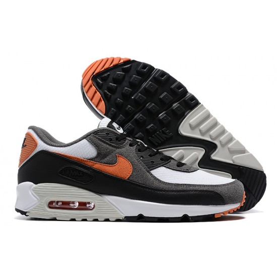 Herre Air Max 90 Svart Oransje DM0029-101 Joggesko