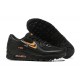 Herre Air Max 90 Svart Oransje DV7146-001 Joggesko