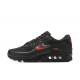 Herre Air Max 90 Svart Red Joggesko