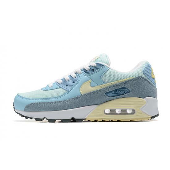 Herre Air Max 90 Blå Hvit DM2829-001 Joggesko