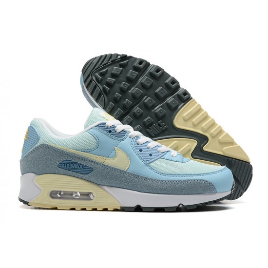 Herre Air Max 90 Blå Hvit DM2829-001 Joggesko