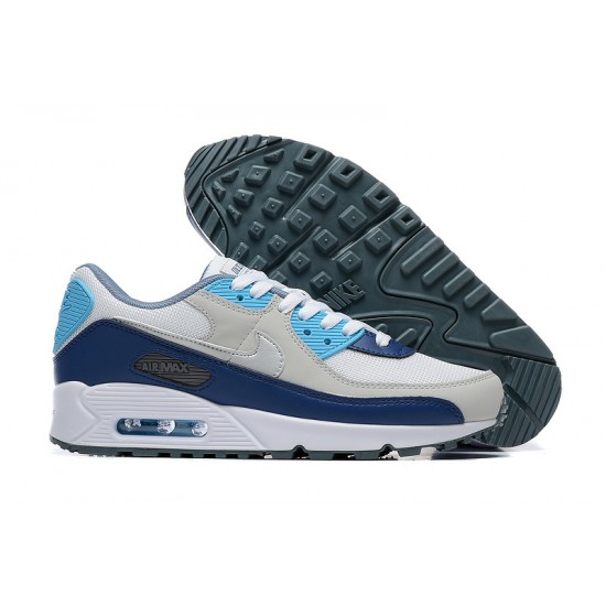 Herre Air Max 90 Blå Hvit FD0664-400 Joggesko