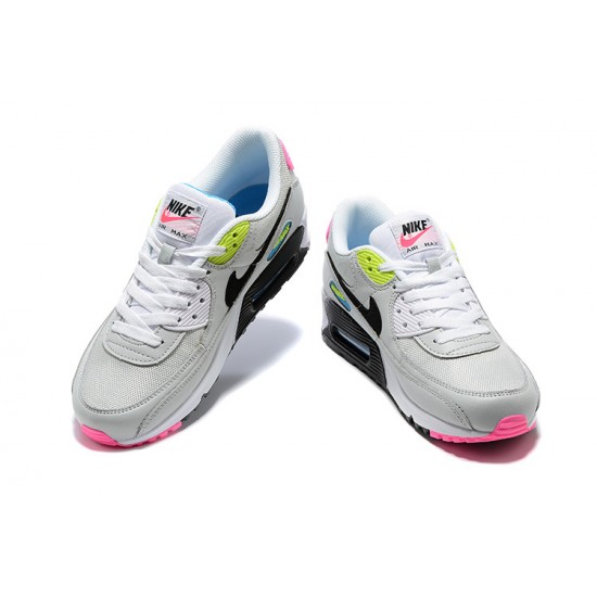 Herre Air Max 90 Grå Rosa DE4398-001 Joggesko