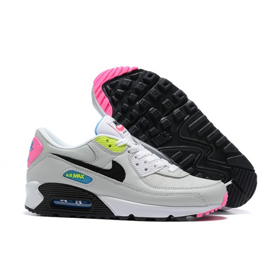 Herre Air Max 90 Grå Rosa DE4398-001 Joggesko