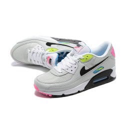 Herre Air Max 90 Grå Rosa DE4398-001 Joggesko