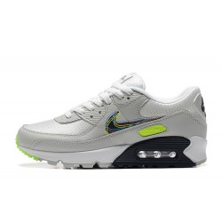 Herre Air Max 90 Grå Hvit and Svart Joggesko