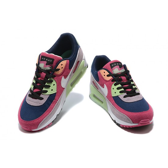 Herre Air Max 90 Rosa Grønn DM0035-500 Joggesko