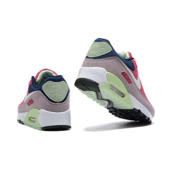 Herre Air Max 90 Rosa Grønn DM0035-500 Joggesko