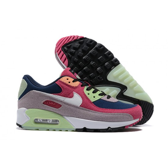 Herre Air Max 90 Rosa Grønn DM0035-500 Joggesko