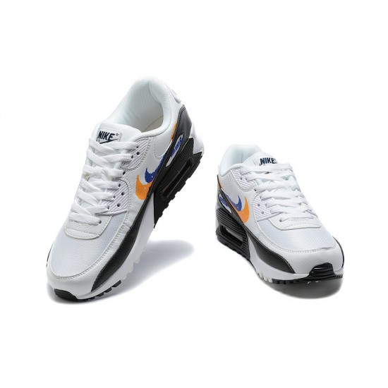 Herre Air Max 90 Hvit Svart FD0654-400 Joggesko