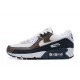 Herre Air Max 90 Hvit Brun DZ3522-002 Joggesko