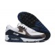 Herre Air Max 90 Hvit Brun DZ3522-002 Joggesko