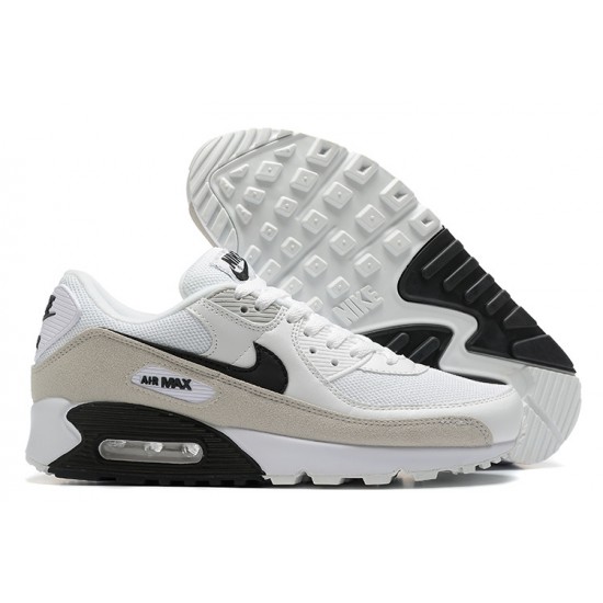 Herre Air Max 90 Hvit Grå CW7483-100 Joggesko