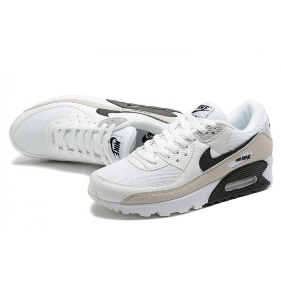 Herre Air Max 90 Hvit Grå CW7483-100 Joggesko