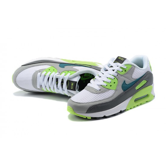 Herre Air Max 90 Hvit Grå DJ6897-100 Joggesko