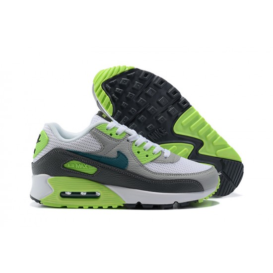 Herre Air Max 90 Hvit Grå DJ6897-100 Joggesko