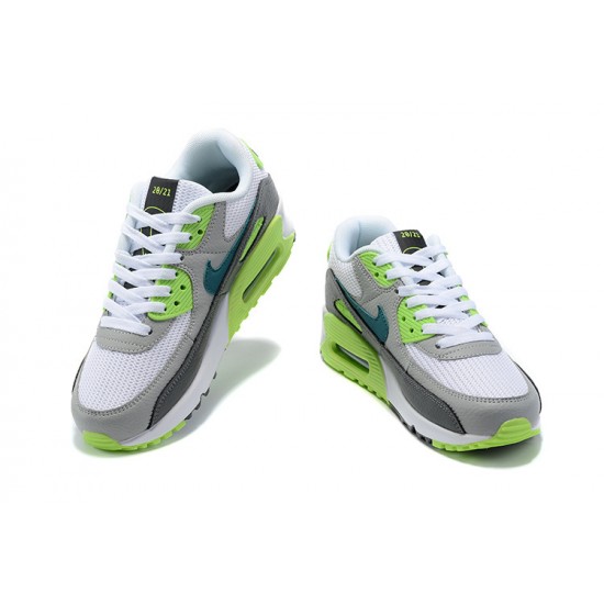 Herre Air Max 90 Hvit Grå DJ6897-100 Joggesko