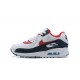 Herre Air Max 90 Hvit Red DJ5170-100 Joggesko