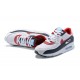 Herre Air Max 90 Hvit Red DJ5170-100 Joggesko