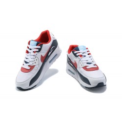 Herre Air Max 90 Hvit Red DJ5170-100 Joggesko