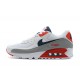 Herre Air Max 90 Hvit Red Joggesko