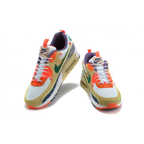 Herre Air Max 90 Gul Oransje CZ9078-784 Joggesko