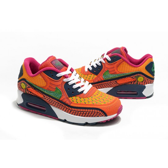 Dame/Herre Air Max 90 Oransje Rosa Joggesko