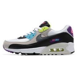 Dame Air Max 90 Svart Grå DR9900-100 Joggesko