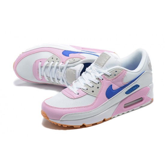 Dame Air Max 90 Hvit Rosa DX3316-100 Joggesko