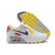 Dame Air Max 90 Hvit Gul Joggesko