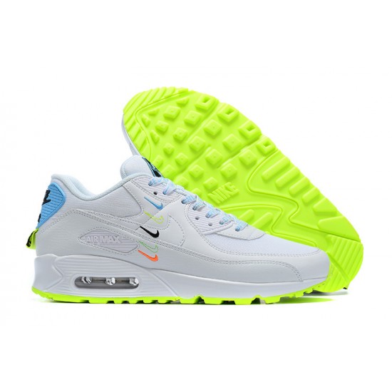 Herre Air Max 90 SE Worldwide Hvit Blå CK7069-100 Joggesko