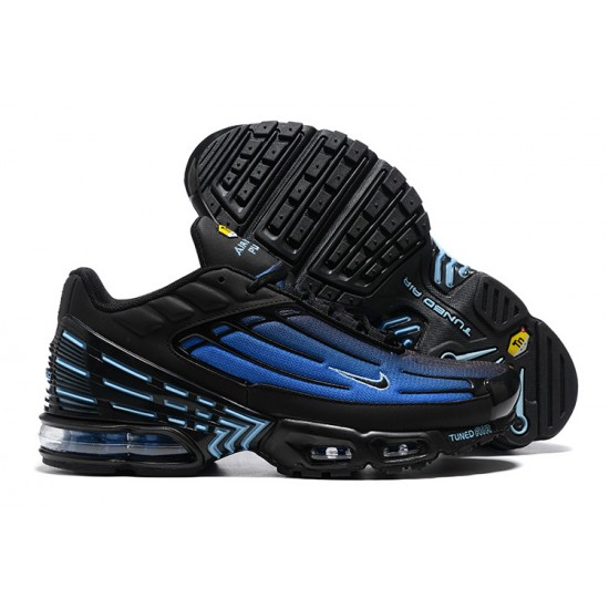 Herre Air Max Plus 3 Svart Blå DZ4508-001 Joggesko