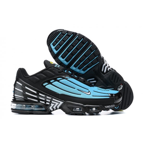 Herre Air Max Plus 3 Svart Blå FQ2417-001 Joggesko