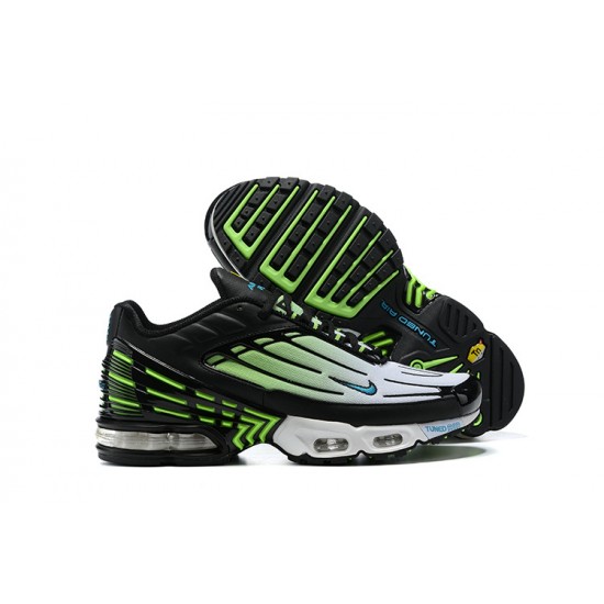 Herre Air Max Plus 3 Svart Grønn DM2835-001 Joggesko