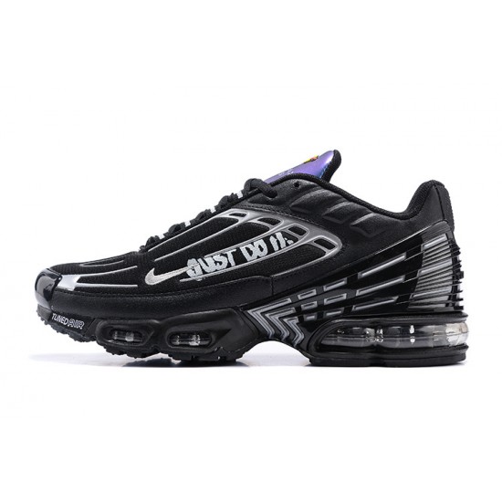 Herre Air Max Plus 3 Svart Sølv Joggesko