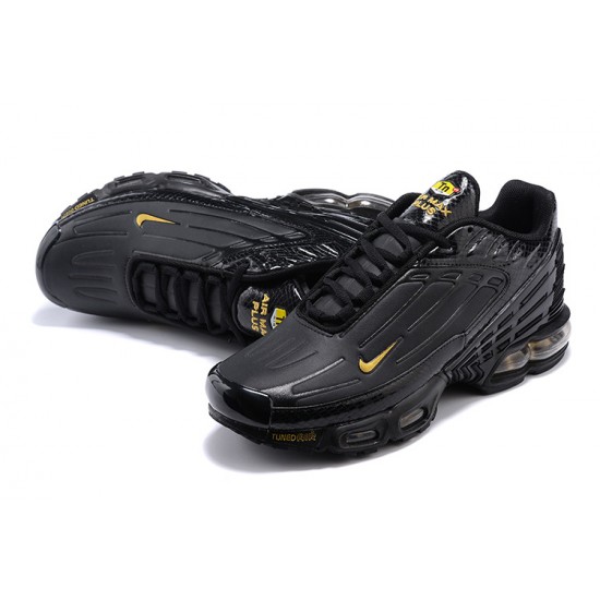 Herre Air Max Plus 3 Svart Gul CK6716-010 Joggesko