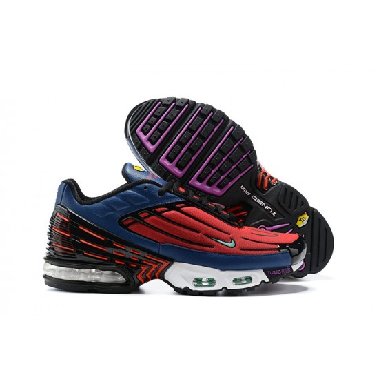 Herre Air Max Plus 3 Blå Red CD6871-401 Joggesko