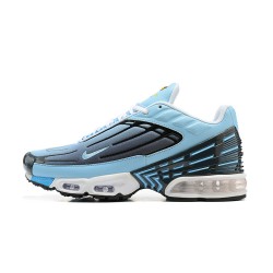 Herre Air Max Plus 3 Blå and Svart Joggesko