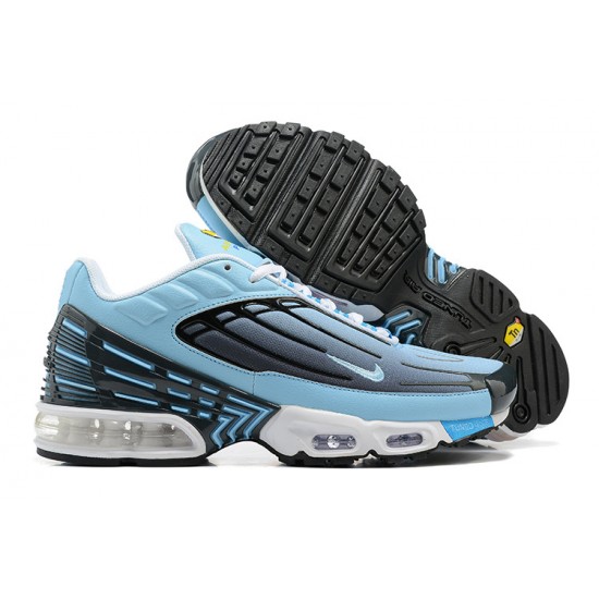 Herre Air Max Plus 3 Blå and Svart Joggesko