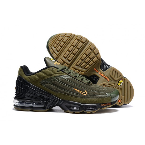 Herre Air Max Plus 3 Grønn Svart DZ4502-200 Joggesko