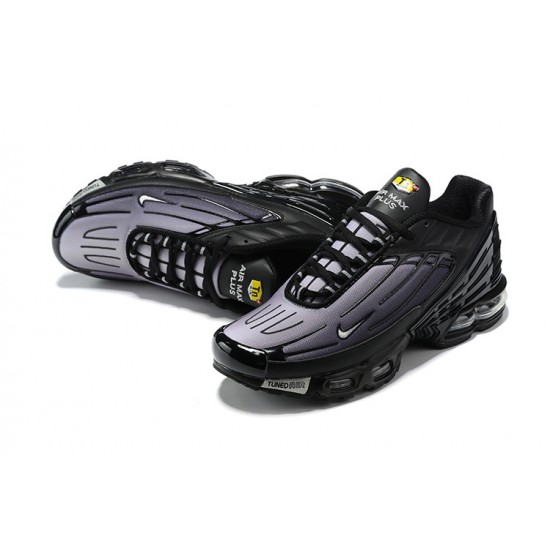 Herre Air Max Plus 3 Grå Svart CJ9684-002 Joggesko